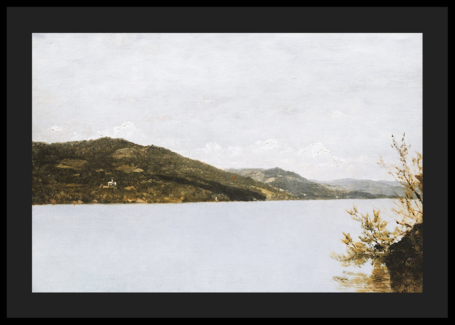 Lake George No2 By John Frederick Kensett-12