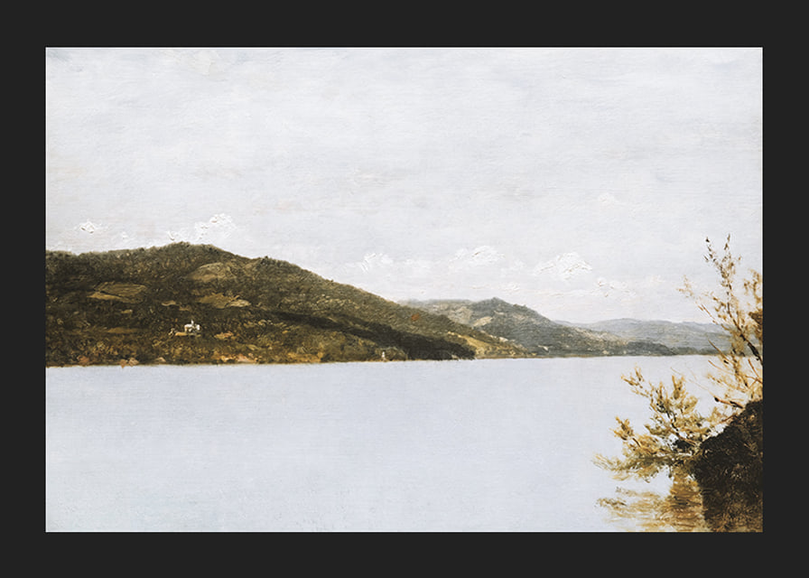 Lake George No2 By John Frederick Kensett-12