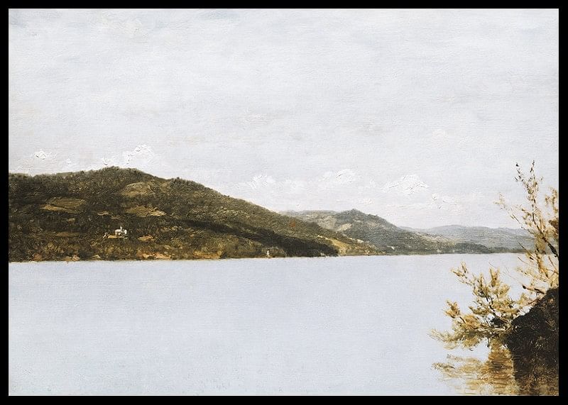 Lake George No2 By John Frederick Kensett-12