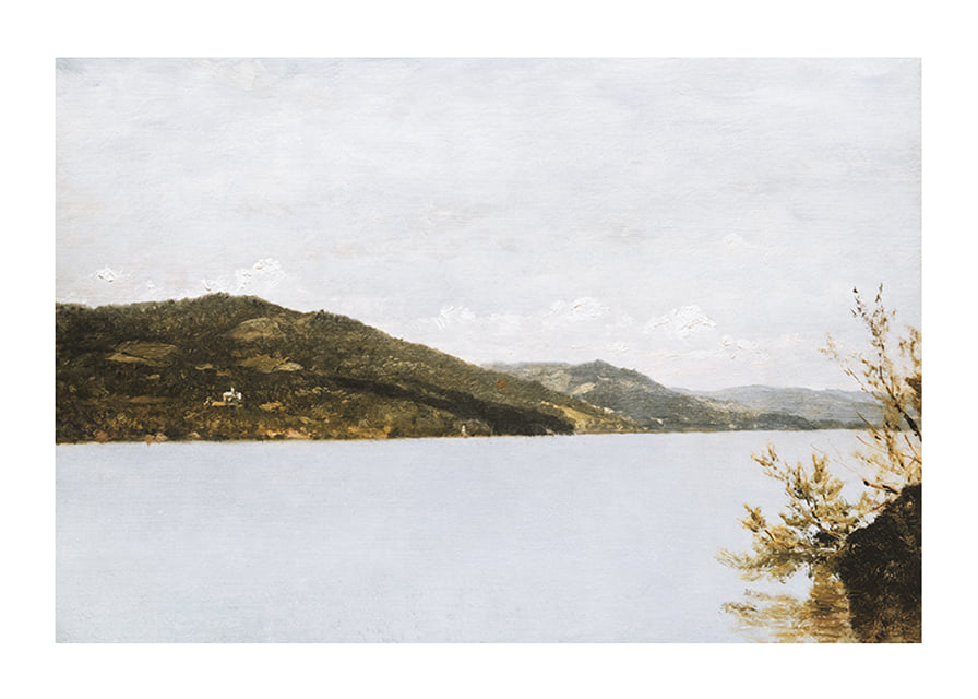 Lake George No2 By John Frederick Kensett-12