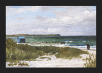 Kystlandskab Hornbæk By Carl Locher-7