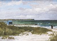 Kystlandskab Hornbæk By Carl Locher-3
