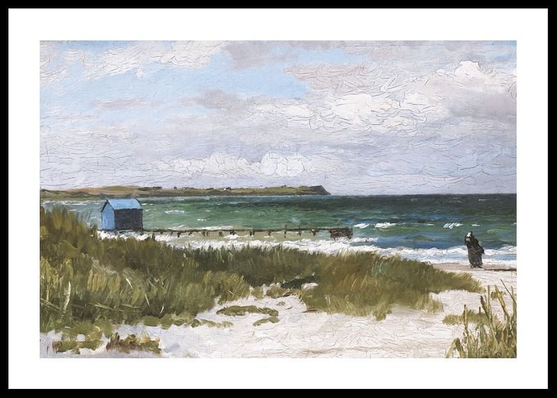 Kystlandskab Hornbæk By Carl Locher-12