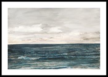 Poster Lesson Study On Jersey Coast By John La Farge