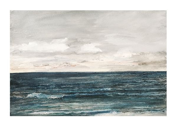 Plagát Lesson Study On Jersey Coast By John La Farge