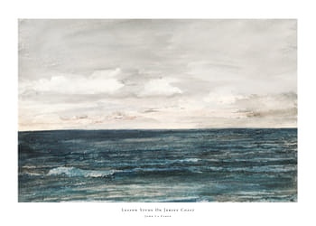 Poster Lesson Study On Jersey Coast By John La Farge