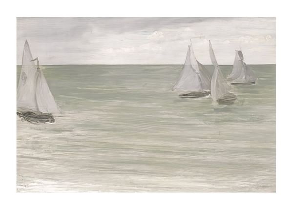 Plagát Trouville By James McNeill Whistler