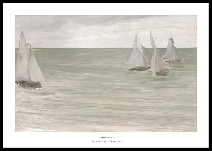 Trouville By James McNeill Whistler-12