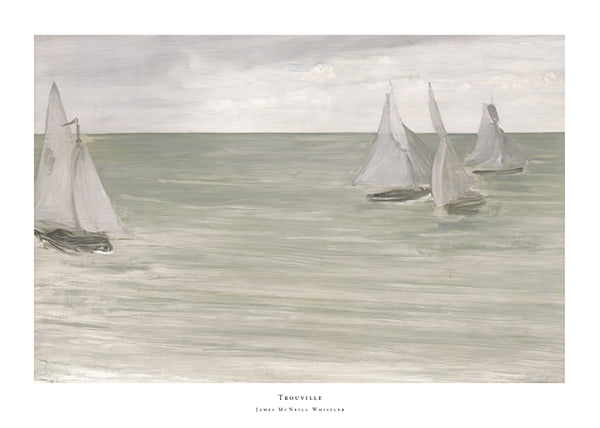Plakāts Trouville By James McNeill Whistler