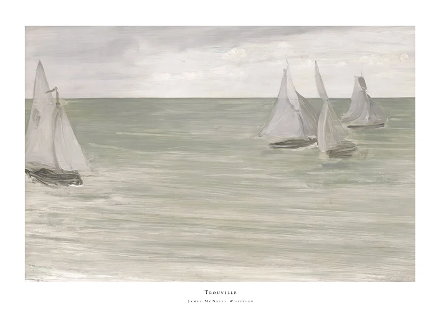 Trouville By James McNeill Whistler-12
