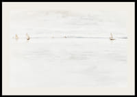 Sailboats On Southampton River By John Linnell-4