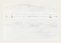Sailboats On Southampton River By John Linnell-5