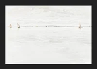 Sailboats On Southampton River By John Linnell-7