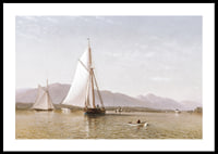 The Hudson At The Tappan Zee By Francis Augustus Silva-2