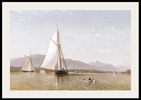 The Hudson At The Tappan Zee By Francis Augustus Silva-4