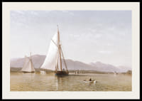 The Hudson At The Tappan Zee By Francis Augustus Silva-4