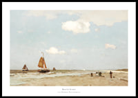 Beach Scene By Jan Hendrik Weissenbruch-0