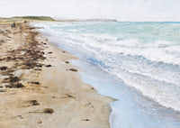 Strandbillede Fra Hellebæk By Laurits Andersen Ring-9