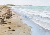 Strandbillede Fra Hellebæk By Laurits Andersen Ring-3