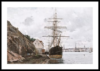 Poster Inloppet Till Stockholm By Axel Lindman