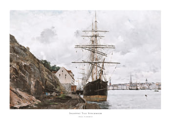 Plagát Inloppet Till Stockholm By Axel Lindman