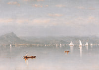 Haverstraw Bay By Sanford Robinson Gifford-9