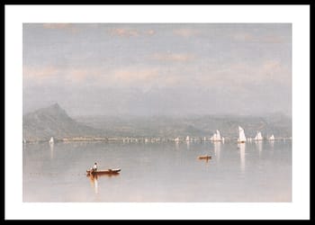 Poster Haverstraw Bay By Sanford Robinson Gifford