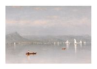 Haverstraw Bay By Sanford Robinson Gifford-1