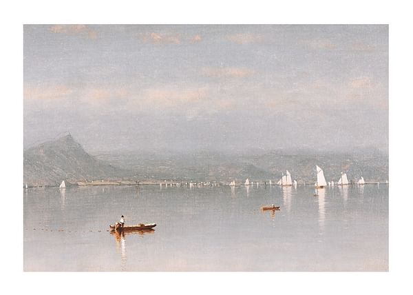 Plagát Haverstraw Bay By Sanford Robinson Gifford