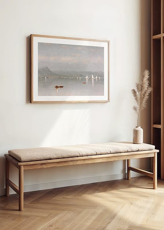 Haverstraw Bay By Sanford Robinson Gifford-12