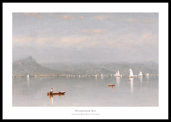 Poster Haverstraw Bay By Sanford Robinson Gifford