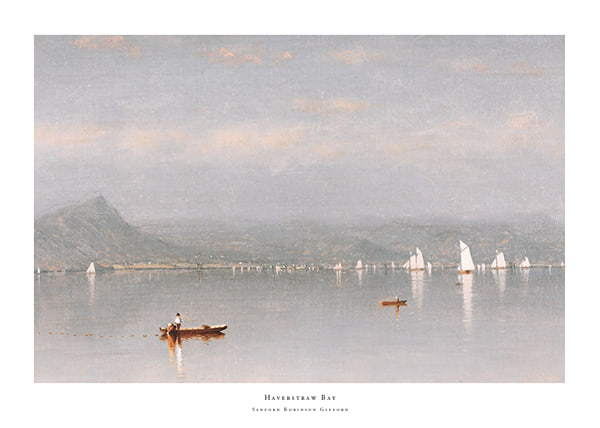 Plakāts Haverstraw Bay By Sanford Robinson Gifford