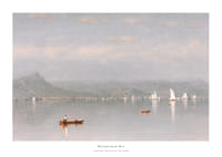 Haverstraw Bay By Sanford Robinson Gifford-1