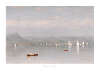 Affiche Haverstraw Bay By Sanford Robinson Gifford