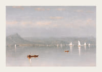 Haverstraw Bay By Sanford Robinson Gifford-5