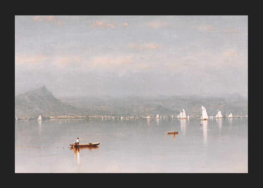 Haverstraw Bay By Sanford Robinson Gifford-12