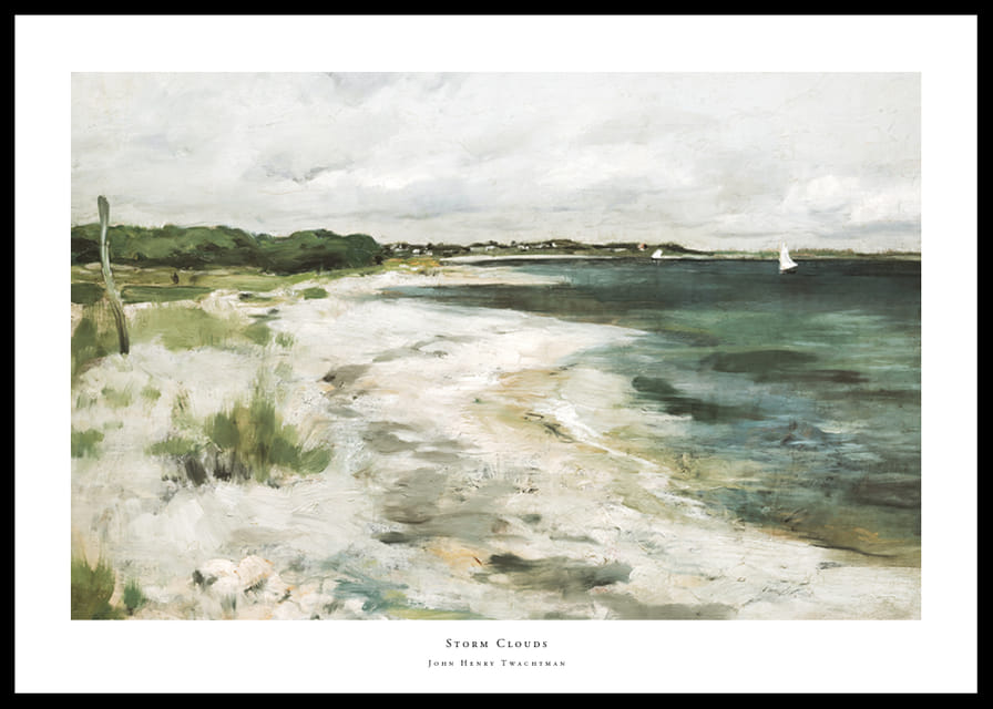 Storm Clouds By John Henry Twachtman-12
