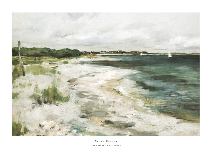 Storm Clouds By John Henry Twachtman-12