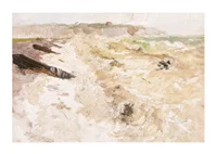 From The Beach At Dieppe By Frits Thaulow-3