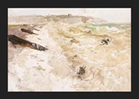 From The Beach At Dieppe By Frits Thaulow-7