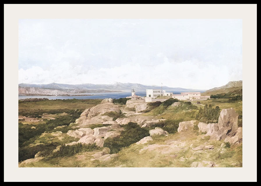 General Garibaldi's Residence At Caprera By Frederick Richard Lee-12