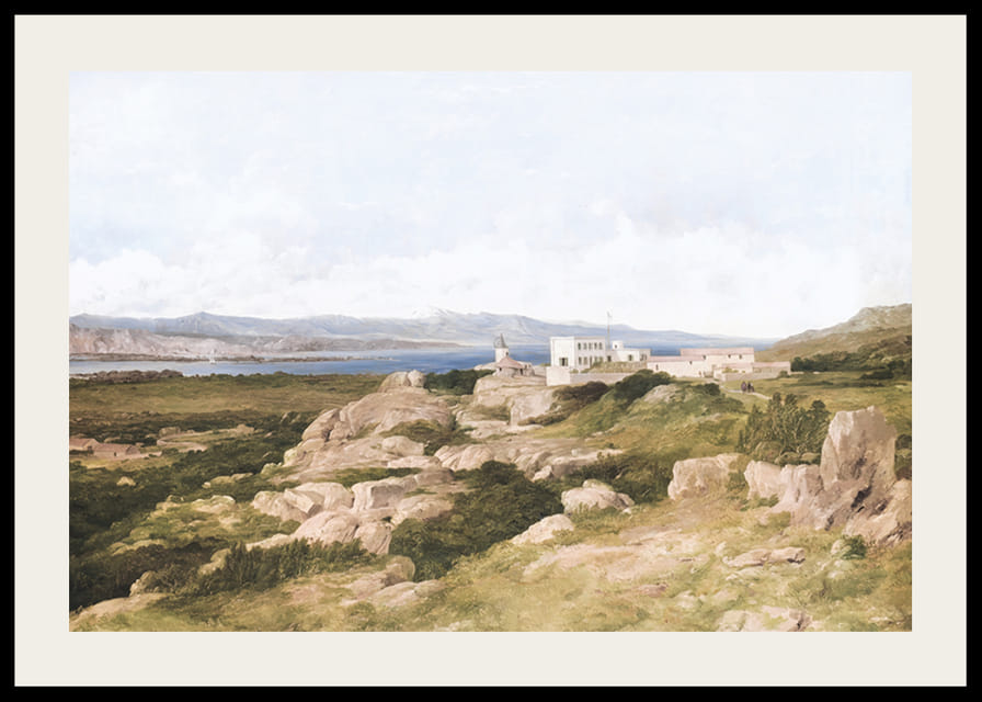 General Garibaldi's Residence At Caprera By Frederick Richard Lee-12