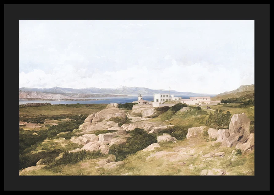 General Garibaldi's Residence At Caprera By Frederick Richard Lee-12