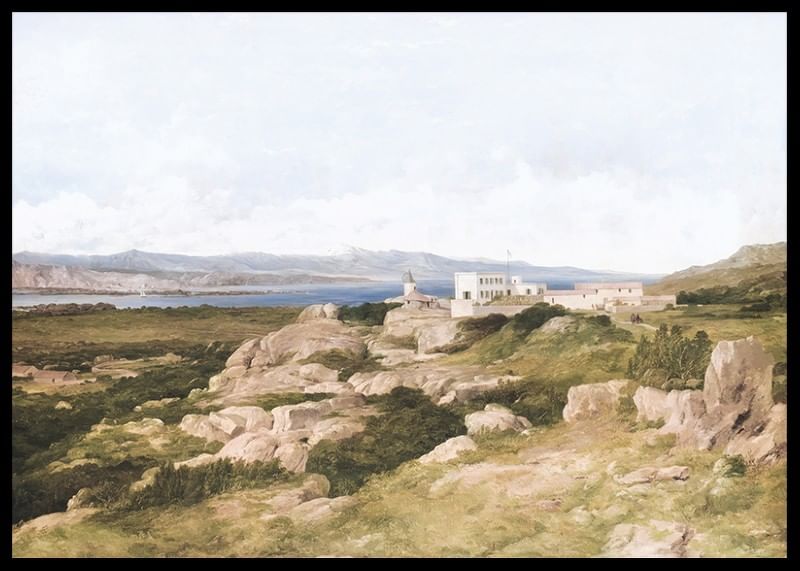 General Garibaldi's Residence At Caprera By Frederick Richard Lee-12