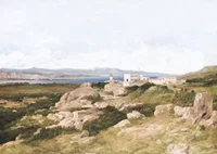 General Garibaldi's Residence At Caprera By Frederick Richard Lee-9