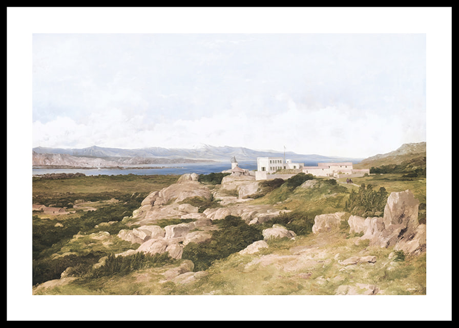 General Garibaldi's Residence At Caprera By Frederick Richard Lee-12