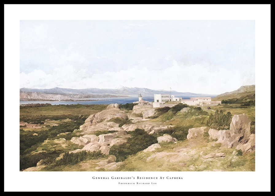 General Garibaldi's Residence At Caprera By Frederick Richard Lee-12