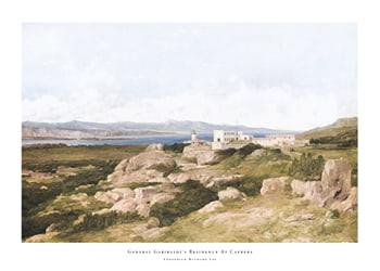 Affiche General Garibaldi's Residence At Caprera By Frederick Richard Lee