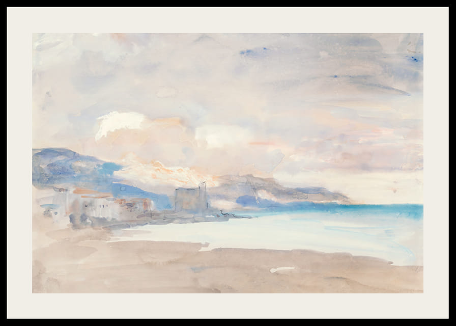 View Of Nice By Hercules Brabazon Brabazon-12