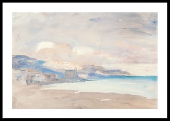 Plakat View Of Nice By Hercules Brabazon Brabazon